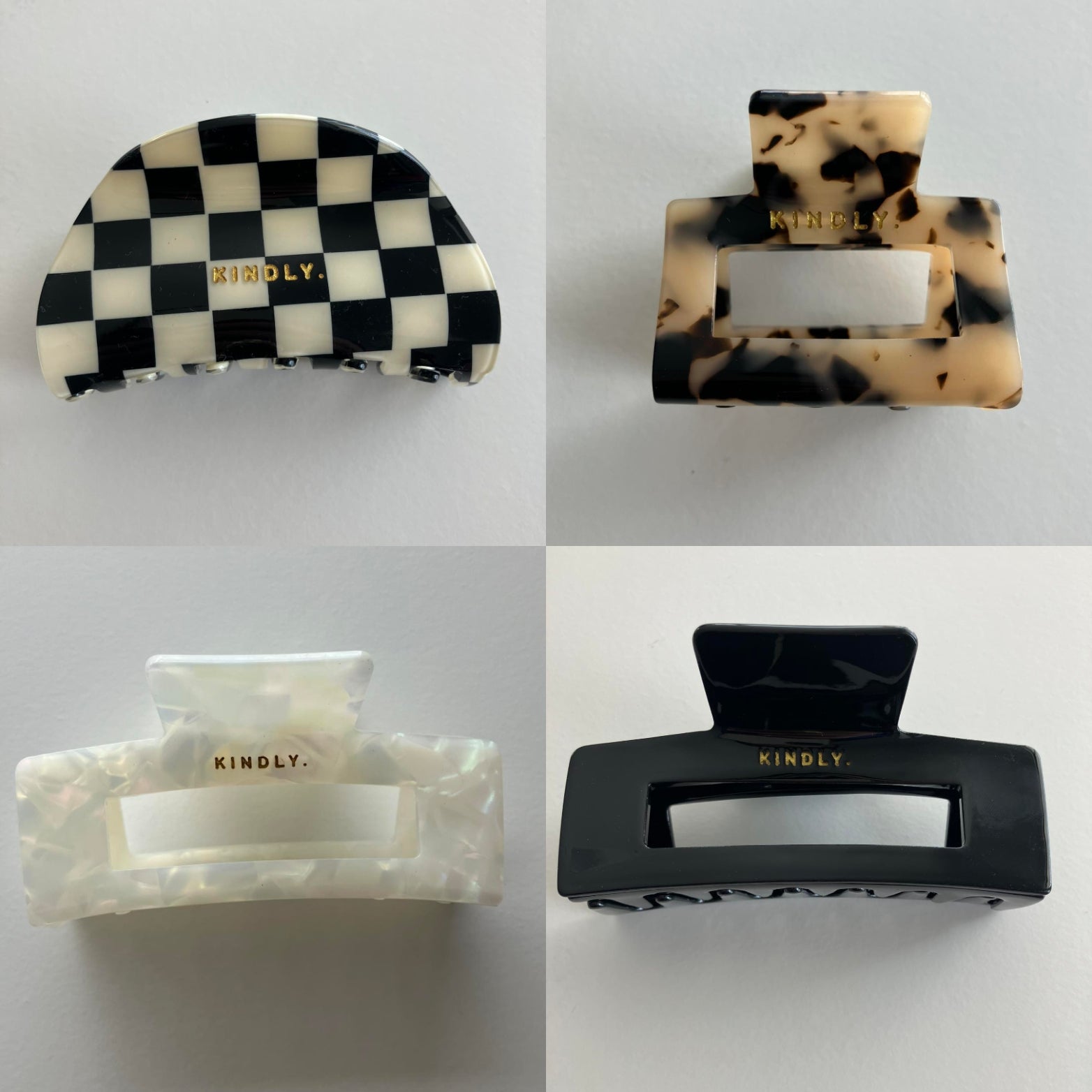 Hair Claw Clips - By Kindly The Label - Nz Brand - Exquisite Laser Clinic